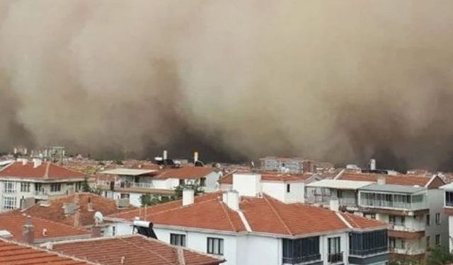 Meteoroloji uyardı: Suriye'den toz taşınımı geliyor