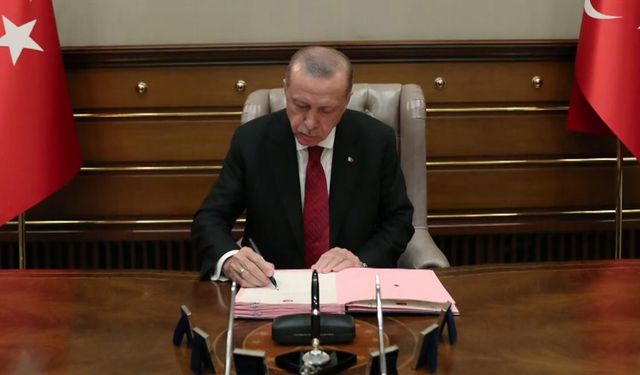 Erdoğan'dan yeni atama  kararları! Resmi Gazete'de yayımlandı