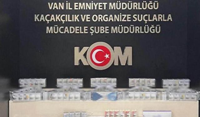 Van’da gümrük kaçakçılığı operasyonu