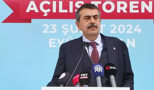 Bakan Tekin: Yaptığımız okulların tamamı depreme dayanıklı