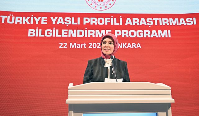 Bakan Göktaş: Yaşlı nüfusu yüzde 21,4 artarak 8 milyon 722 bin 806 oldu