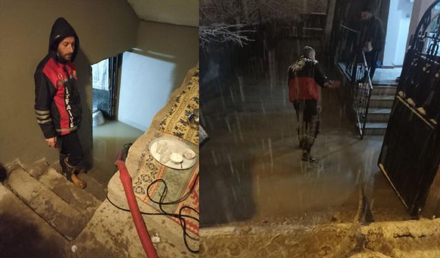 Van'da yoğun sağanak yağış su taşkınlarına neden oldu