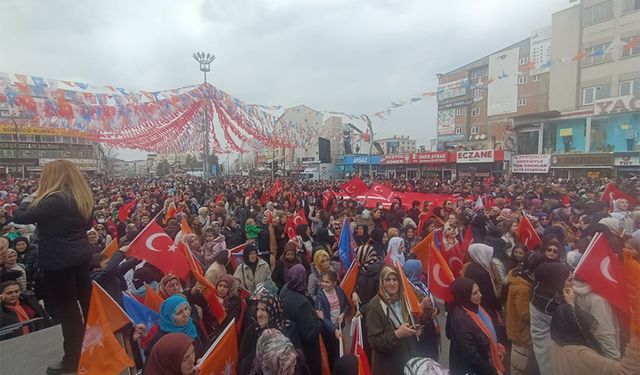 Erdoğan Van mitingine katılan kişi sayısını açıkladı