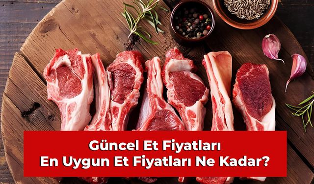 2024 Güncel Et Fiyatları: En Uygun Et Ne Kadar?