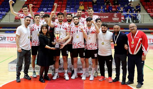 İşitme Engelliler Erkekler Türkiye Voleybol Şampiyonu, Van İESK oldu