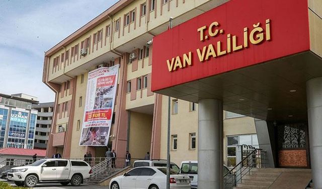 Valilikten Van için uyarı!