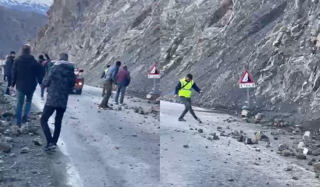 Yüksekova yeni köprü yolu sürücülerin korkulu rüyası haline geldi