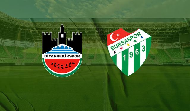 Diyarbekir Spor A.Ş. - Bursaspor maçı canlı izle