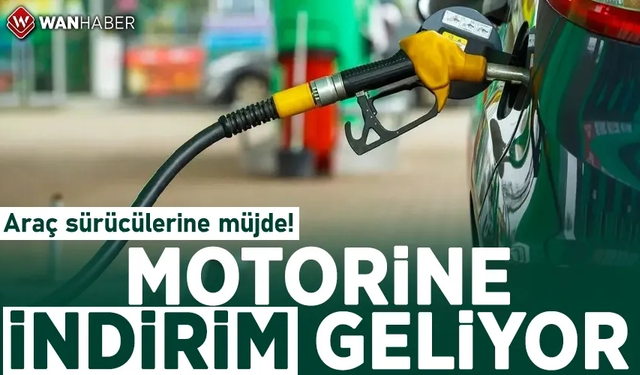 Motorine indirim yolda!