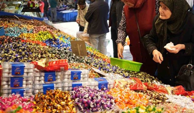 Ramazan Bayram'na özel şekerler tezgahlara çıktı