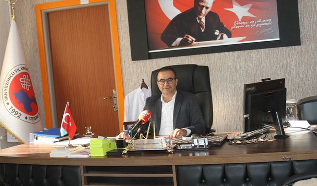 Van’da ki o proje Türkiye’de tek!  Başhekim Karaman, 3. olan projeye ilişkin konuştu
