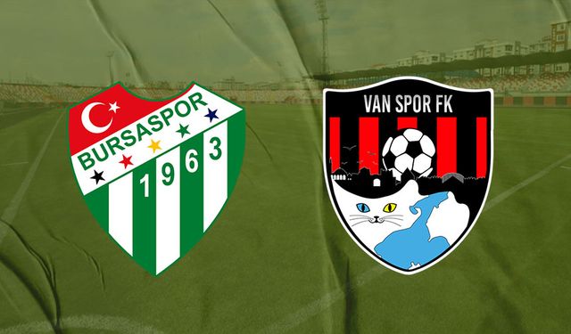 Bursaspor – Van Spor maçının hakemleri belli oldu