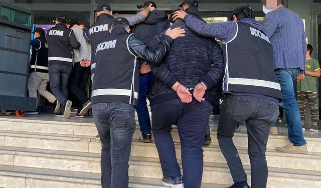 Van’da değişik suçlardan 29 kişi tutuklandı