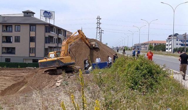 İnşaat kazısında elleri ve ayakları bağlı kadın cesedi bulundu