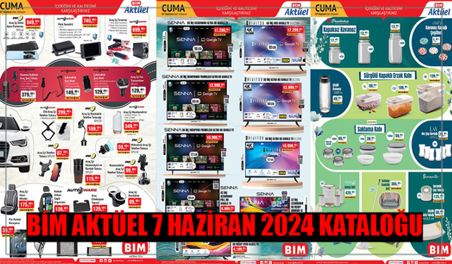 7 Haziran Cuma BİM Katalog Aksiyon Kamera, Kompresör...  BİM’de Bu Hafta Cuma Elektrikli Bisiklet 17,999 TL Kaçmaz Fiya