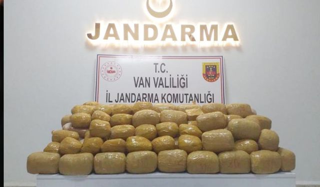 Van’da bir ayda 172 kilo uyuşturucu ele geçirildi