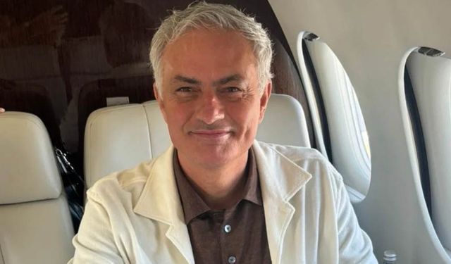 Jose Mourinho, Fenerbahçe için İstanbul'a geldi