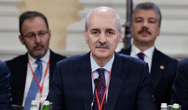 TBMM Başkanı Kurtulmuş: Bu insanlık felaketini görmezden gelemeyiz