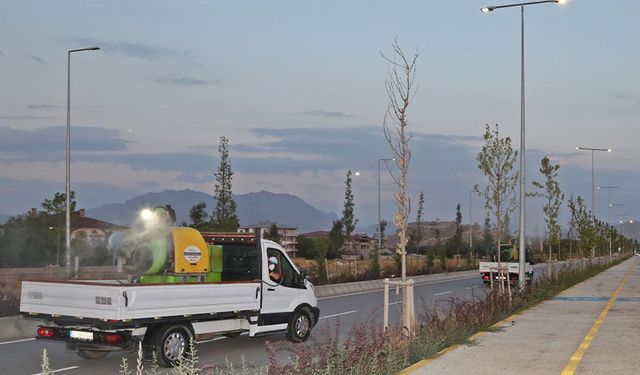 Van’da ilaçlama çalışmaları