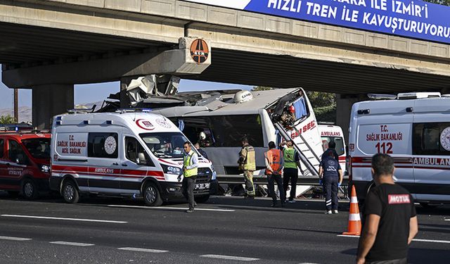 Ankara'da otobüs kazası: 9 ölü, 26 yaralı