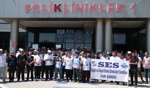 Van Yüzüncü Yıl Üniversitesi Tıp Merkezi'nde Sağlık Çalışanı Darp Edildi