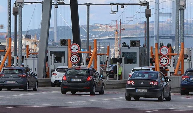 Köprü geçiş ücretlerine zam yapıldı