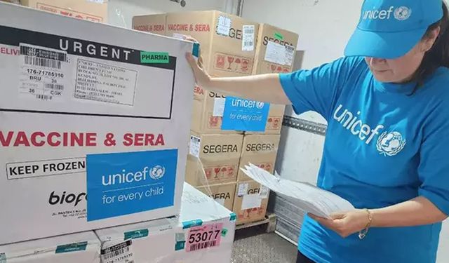 UNICEF: 1.2 milyon doz çocuk felci aşısı Gazze’ye ulaşacak