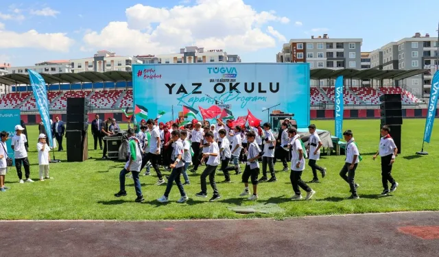 Van’da Gençler Ortadoğu’yu Sarsacak! Filistin İçin Öyle Bir Şey Yaptılar Ki!