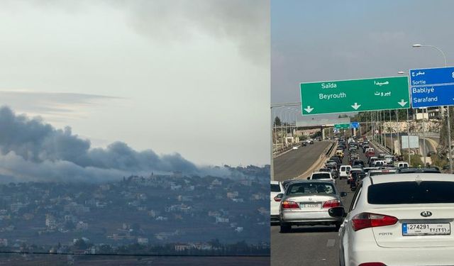 İsrail Durdurulamıyor Lübnan'a Bomba Yağdırıyor 100 Ölü!