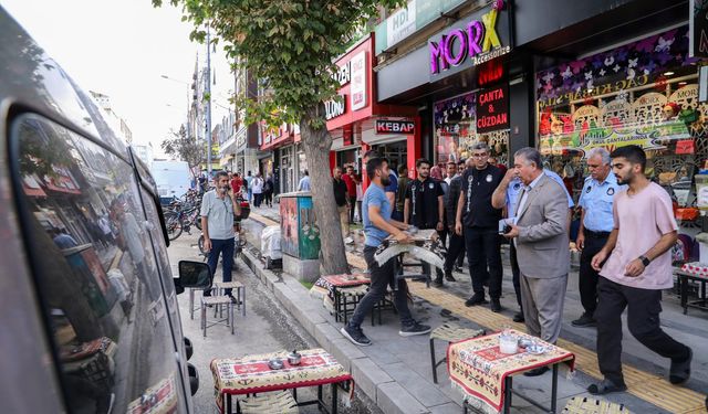 Van’da Kaldırım İşgaline Ceza Yağmuru !!