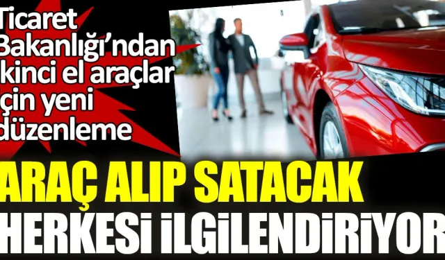 Araç Alım-Satımında Yeni Ödeme Sistemi Geliyor!