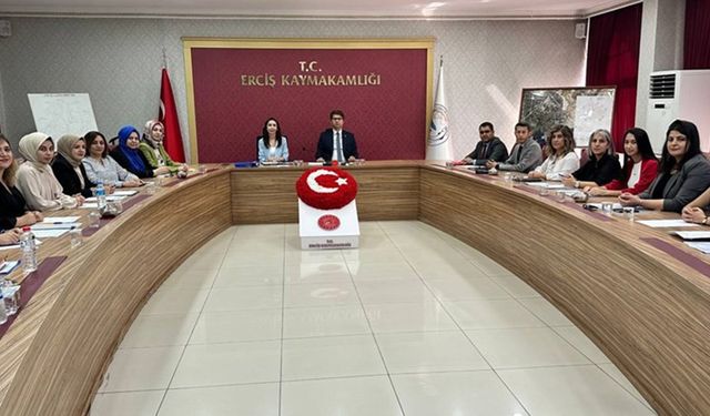 Erciş'te “Aile Destek Merkezleri Koordinasyon Toplantısı” düzenlendi