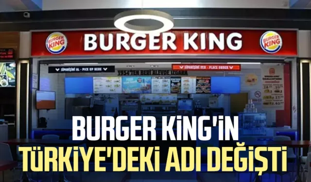 Burger King Türkiye'de İsim Değiştiriyor: Yeni Adı "Börgır" Oldu!