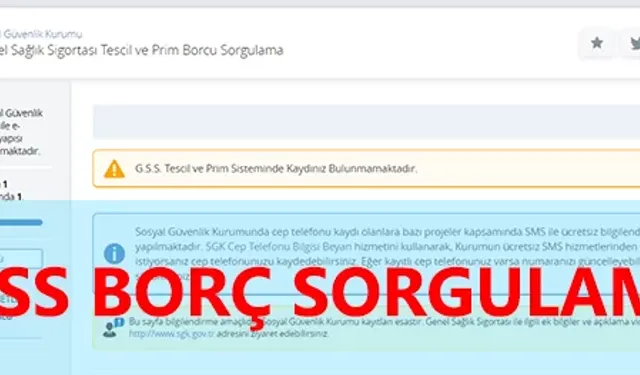 GSS Prim Borcu İle İlgili Bilmeniz Gereken Her Şey!