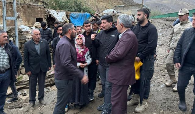 Saray Kaymakamı Gürdal selin yaşandığı bölgede