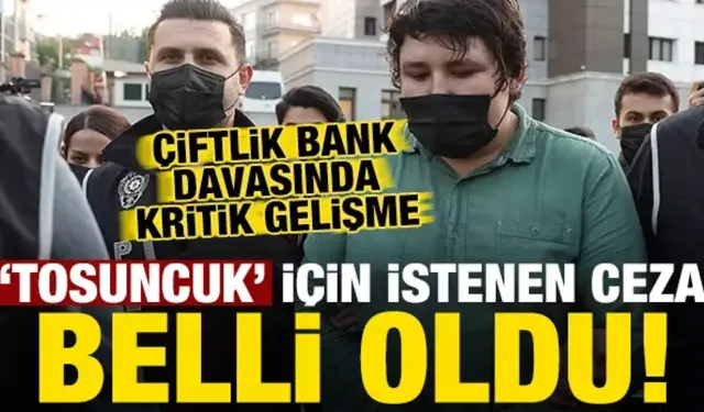 Tosuncuk’a İstenen Ceza, Adnan Oktar'ı Geride Bıraktı!