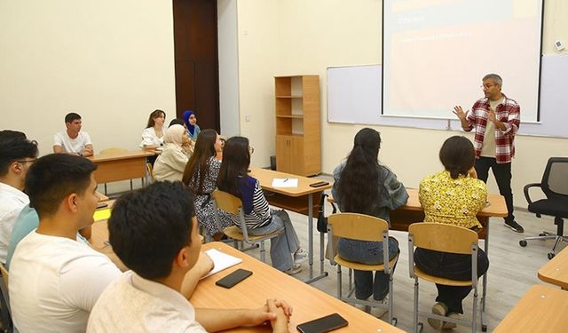 Türkiye-Azerbaycan Üniversitesinde ilk kez dersbaşı yapıldı