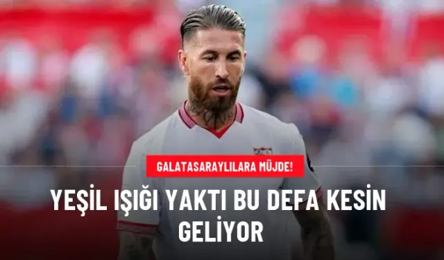 Galatasaray'a hayırlı olsun! Sergio Ramos geliyor!!