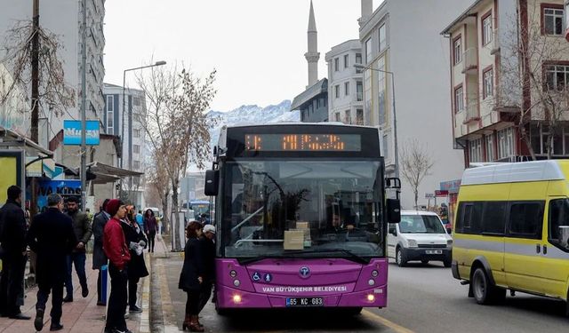 Van’da otobüs durak yerleri değişiyor