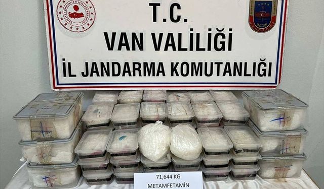 Van'da uyuşturucu tacirlerine ağır darbe!