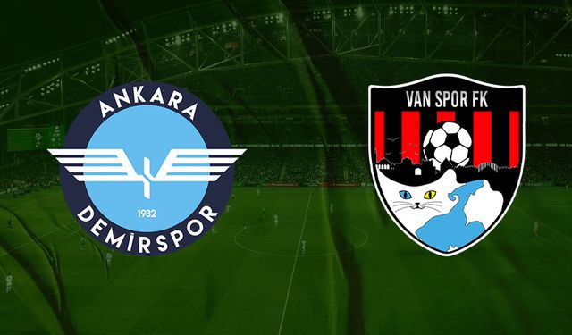 Ankara Demirspor – Van Spor maçı canlı yayınlanacak mı? Yayıncı kuruluş açıkladı