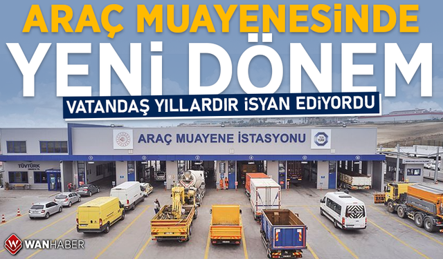 Araç muayene istasyonları özelleştiriliyor