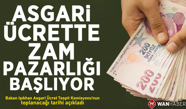 Asgari ücrette zam pazarlığı başlıyor!