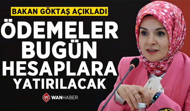 "Türkiye Aile Destek Programı" ödemeleri bugün hesaplara yatırılacak