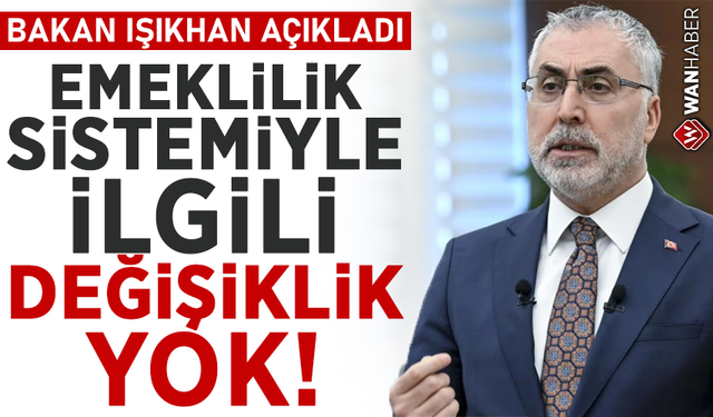 Vedat Işıkhan: Emekli ikramiyeleri devam edecek