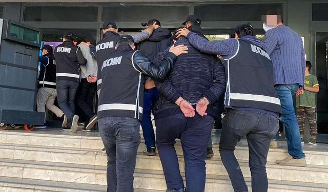 Van’da değişik suçlardan 60 kişi tutuklandı