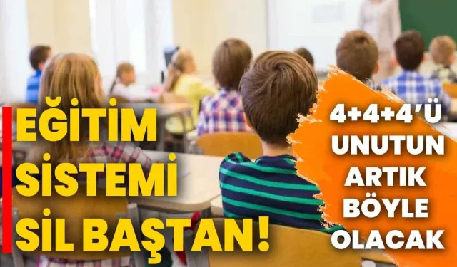 MEB Sistem Değişikliğine Gidiyor, 4+4+4 Sistemi Yİne Değişiyor!