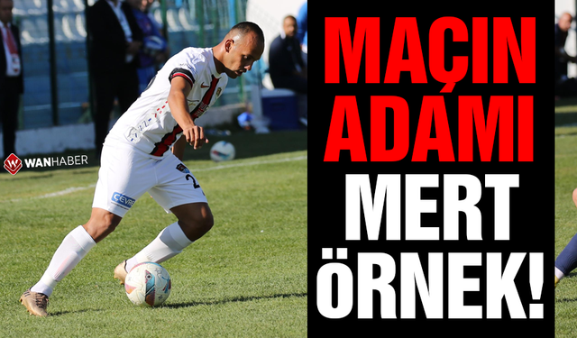 Van Spor'da maçın adamı Mert Örnek!