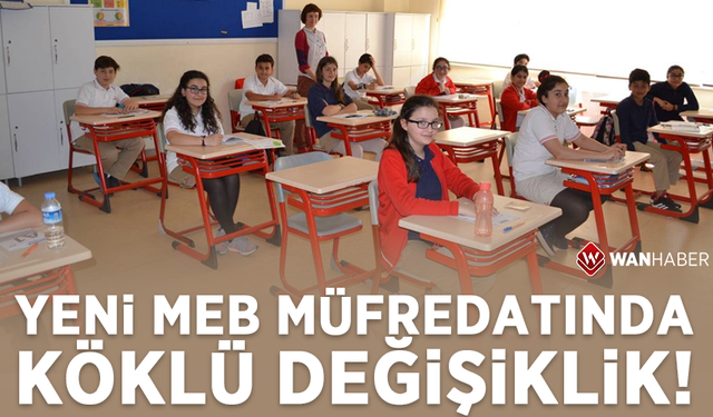 Yeni MEB müfredatında köklü değişiklik! O terimler kullanılmayacak