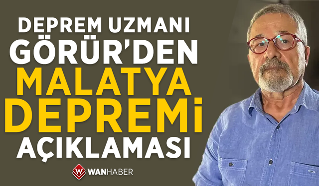 Malatya'da 5.9 büyüklüğünde depremi Naci Görür değerlendirdi